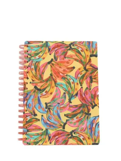Caderno Universitário Farm Cor De Banana